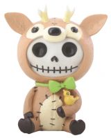 John Reindeer Furry Bones Skellies Figurine John Reindeer Furry Bones Skellies Figurine