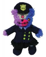 Teddy Scares Mazey Podge Prison Guard Plush Bear