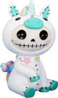 White Unie Unicorn Furry Bones Skellies Medium Figurine White Unie Unicorn Furry Bones Skellies Medium Figurine