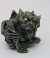 Thinking Toad Gargoyle