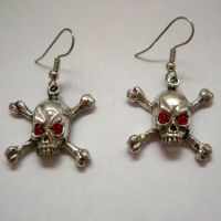 Skull and Crossbones Earrings