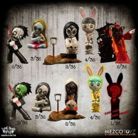 Living Dead Dolls 2 inch Figurine Blind Boxed Resurrection Series 1 Living Dead Dolls 2 inch Figurine Blind Boxed Resurrection Series 1