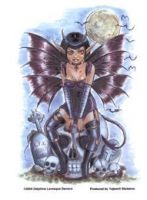 Nightfall Devil sticker Nightfall Devil sticker