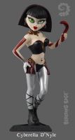 Bleeding Edge Series 4 Begoths 7 inch Cyberella D' Nile Figurine