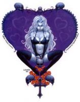 Chaos-Luv Bites Cross sticker Chaos-Luv Bites Cross sticker