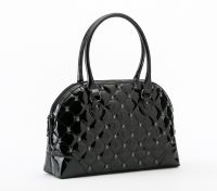 Rock Rebel Black Lucy Quilted Handbag with Spiders Purse by GG Rose