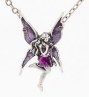 Purple Jewel Fairy Necklace