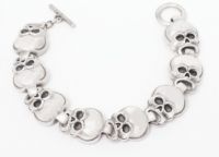Skull Bracelet by Derek w Frost