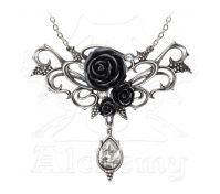 Alchemy Gothic Bacchanal Rose Pendant Necklace Alchemy Gothic Bacchanal Rose Pendant Necklace