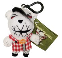 Teddy Scares Rita Mortis Monster Mouth Mini Plush Clip On