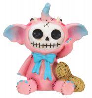 Pink Elefun Furry Bones Skellies Figurine Pink Elefun Furry Bones Skellies Figurine