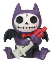 Flappy the Bat Furry Bones Skellies Figurine