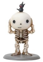 Lucky Meets a Crow Skellies Figurine Lucky Meets a Crow Skellies Figurine