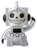 Chip the Robot Furry Bones Skellies Medium Figurine