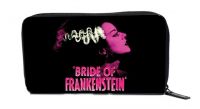 Universal Monsters Black and Pink Bride of Frankenstein PVC Vinyl Wallet Universal Monsters Black and Pink Bride of Frankenstein PVC Vinyl Wallet
