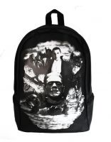 Universal Monsters Gothic Monster Collage Full Size Backpack by Rock Rebel Universal Monsters Gothic Monster Collage Full Size Backpack by Rock Rebel