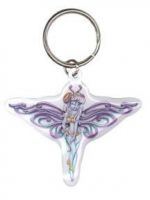 Wink Fairy Metal Keychain